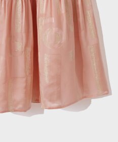 GRACE CONTINENTAL ラメジャガードサテンスカート