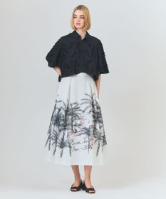【新品】プラージュ Plage フラワーランダムタックスカート プラージュプリントタックスカート / GRACE CONTINENTAL | GRACE