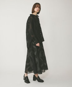 GRACE CONTINENTAL オーナメントロングスカート