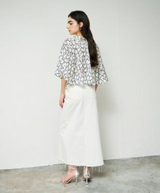 GRACE CONTINENTAL ラインハートケープブラウス