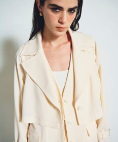 GRACE CONTINENTAL ストレッチスラブ3WAYコート