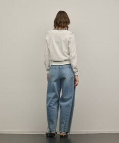 GRACE CONTINENTAL フラワープリントニットカーディガン