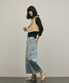 GRACE CONTINENTAL ペプラムトレンチベスト