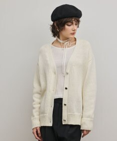 GRACE CONTINENTAL バイカラーリブニットトップ