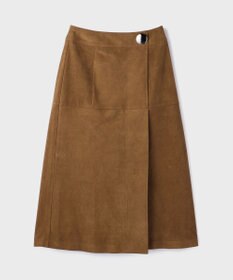 GRACE CONTINENTAL フェイクスウェードフレアスカート