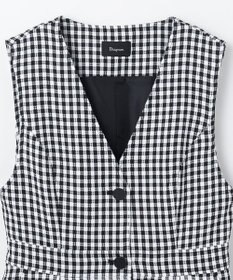 GRACE CONTINENTAL チェックジャンパースカート