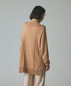 GRACE CONTINENTAL スカーフコンビカーディガン