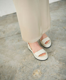 GRACE CONTINENTAL サテンストレートスカート