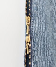 GRACE CONTINENTAL サイドジップデニムパンツ