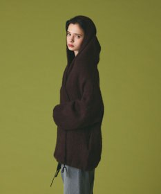 GRACE CONTINENTAL ストールアルパカカーディガン