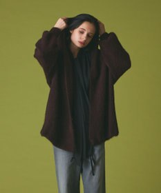 GRACE CONTINENTAL ストールアルパカカーディガン