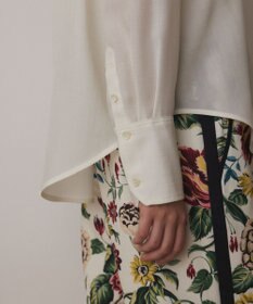 GRACE CONTINENTAL シアー2wayウエスタンシャツ