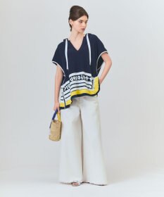 GRACE CONTINENTAL パイルポンチョフーディ