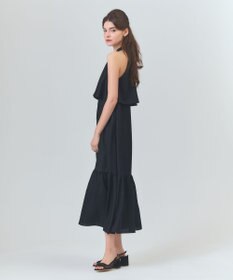 GRACE CONTINENTAL リネンライクホルタードレス