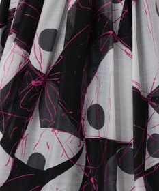 GRACE CONTINENTAL ペイントシアースカート