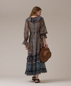 GRACE CONTINENTAL ペイズリープリントドレス