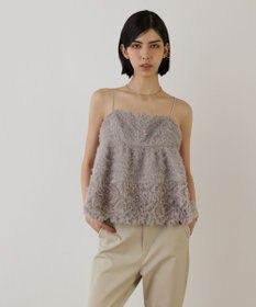 GRACE CONTINENTAL フラワーチュールキャミ