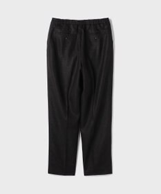 GRACE CONTINENTAL トリアセ麻調テーパードパンツ