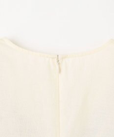 GRACE CONTINENTAL バイカラー刺繍コットンワンピース