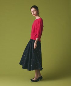 GRACE CONTINENTAL カシミヤファートップ