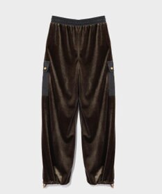 GRACE CONTINENTAL トリアセベロアパンツ