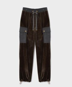GRACE CONTINENTAL トリアセベロアパンツ