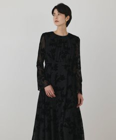 GRACE CONTINENTAL フラワーオパールワンピース