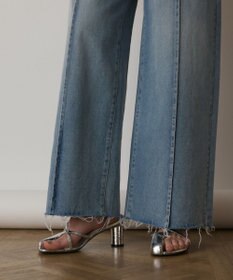 GRACE CONTINENTAL コンビデニムワイドパンツ