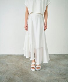 GRACE CONTINENTAL イレギュラーヘムスカート