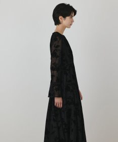 GRACE CONTINENTAL フラワーオパールワンピース