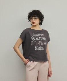 GRACE CONTINENTAL ルーズロゴTシャツ