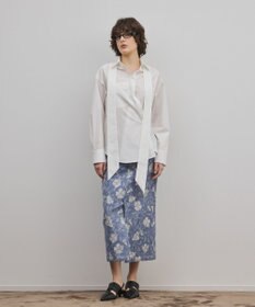 GRACE CONTINENTAL ボウタイマルチwayシャツ