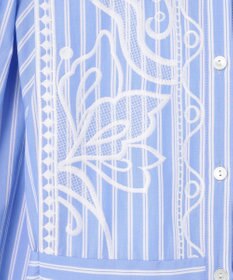 GRACE CONTINENTAL 刺繍シャツワンピース