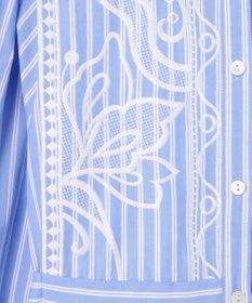 GRACE CONTINENTAL 刺繍シャツワンピース