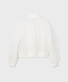 GRACE CONTINENTAL チュールギャザーブルゾン