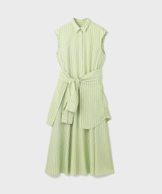 GRACE CONTINENTAL ストライプシャツワンピース