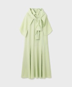 GRACE CONTINENTAL ストライプシャツワンピース