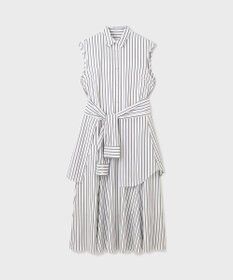 GRACE CONTINENTAL ストライプシャツワンピース