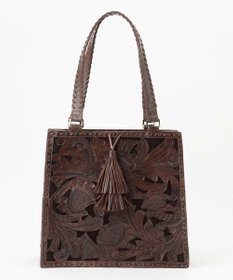 GRACE CONTINENTAL Cutwork toteBAG