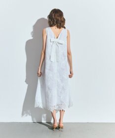GRACE CONTINENTAL メッシュフラワーレースワンピース