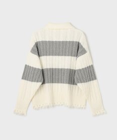 GRACE CONTINENTAL アランポロニットトップ