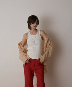 GRACE CONTINENTAL メッシュオーバーシャツ