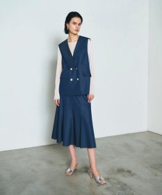 GRACE CONTINENTAL サテンマーメイドスカート