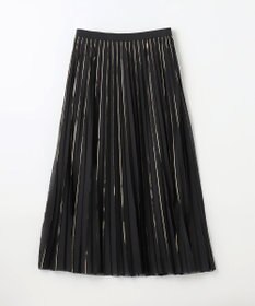 GRACE CONTINENTAL フォイルラインプリーツスカート