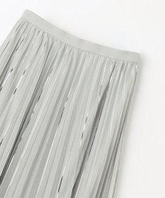 GRACE CONTINENTAL フォイルラインプリーツスカート