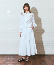 GRACE CONTINENTAL ボウタイシャツブルゾン