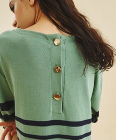 GRACE CONTINENTALグレースコンチネンタルボーダーニットワンピース ラメボーダーニットワンピース / GRACE CONTINENTAL | GRACE