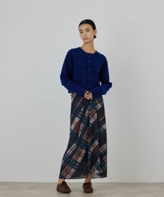 GRACE CONTINENTAL ラメショートニットカーディガン