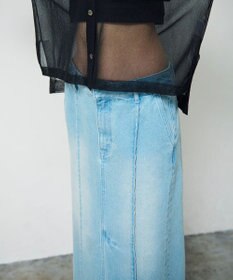 GRACE CONTINENTAL デニムタイトロングスカート