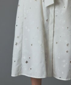 GRACE CONTINENTAL スターカットワークドレス